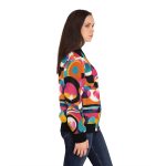 Women's Art Pop Bomber Jacket: A Masterpiece of Wearable Art! 🎨🧥