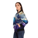 Women's Oceanic Dreams Bomber Jacket: Dive into Style! 🌊🧥