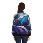 Women's Oceanic Dreams Bomber Jacket: Dive into Style! 🌊🧥
