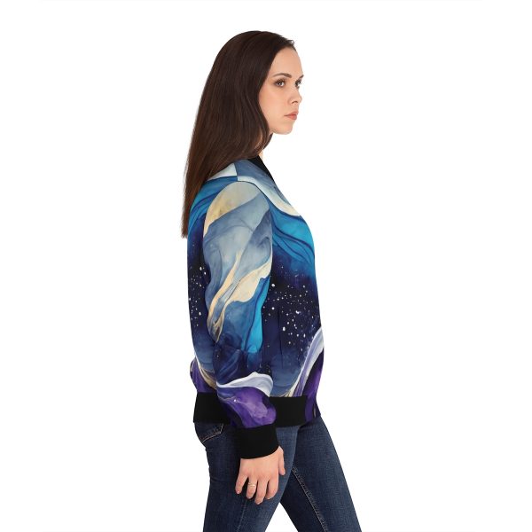 Women's Oceanic Dreams Bomber Jacket: Dive into Style! 🌊🧥