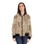 Women's Bomber Jacket: The Botanical Edition 🍂