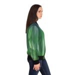 Women's Verdant Trek Bomber Jacket: Embrace the Call of the Wild! 🌿🧥