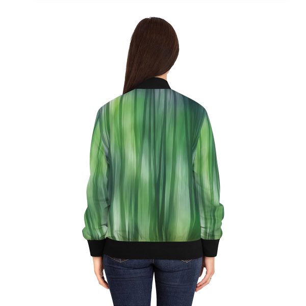 Women's Verdant Trek Bomber Jacket: Embrace the Call of the Wild! 🌿🧥