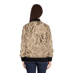 Women's Bomber Jacket: The Botanical Edition 🍂