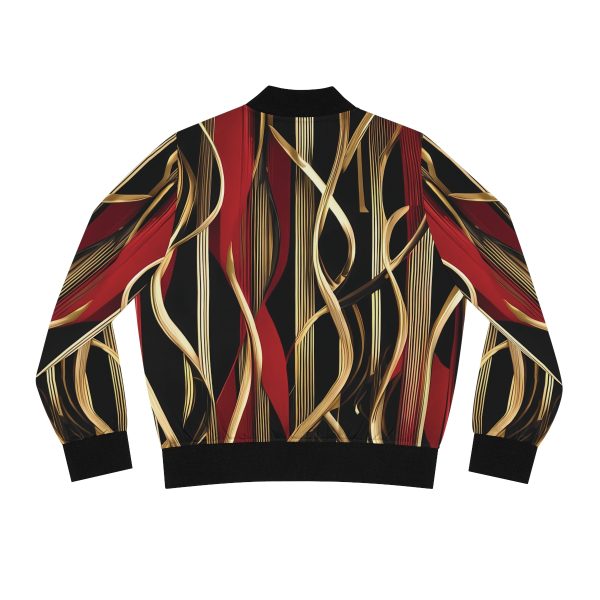 Women's "Rooted Rhythms" Bomber Jacket: The Beat of the Streets 🎶🧥