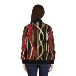 Women's "Rooted Rhythms" Bomber Jacket: The Beat of the Streets 🎶🧥