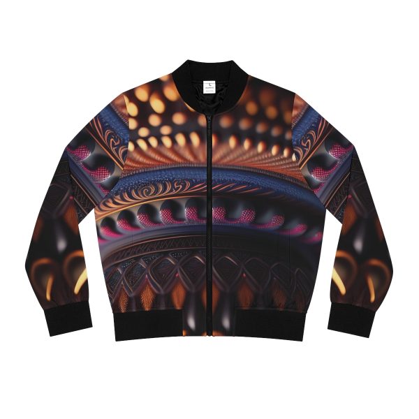Women's Rhythm Rebel Bomber Jacket: Dance Like Everyone's Watching 🕺🧥