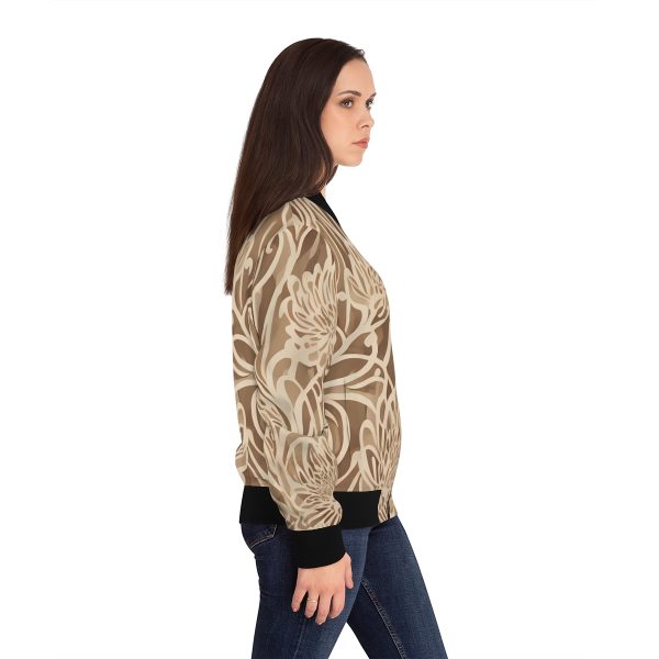 Women's Bomber Jacket: The Botanical Edition 🍂