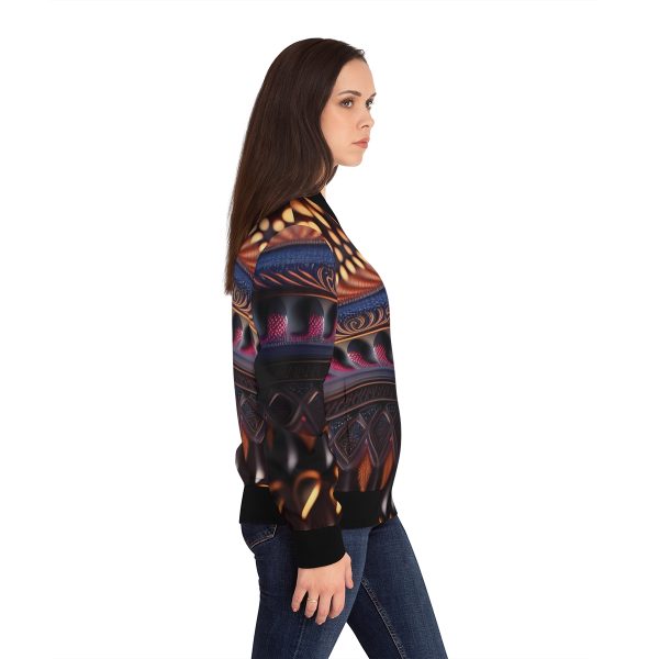 Women's Rhythm Rebel Bomber Jacket: Dance Like Everyone's Watching 🕺🧥