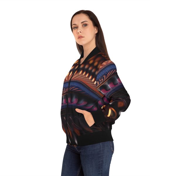 Women's Rhythm Rebel Bomber Jacket: Dance Like Everyone's Watching 🕺🧥